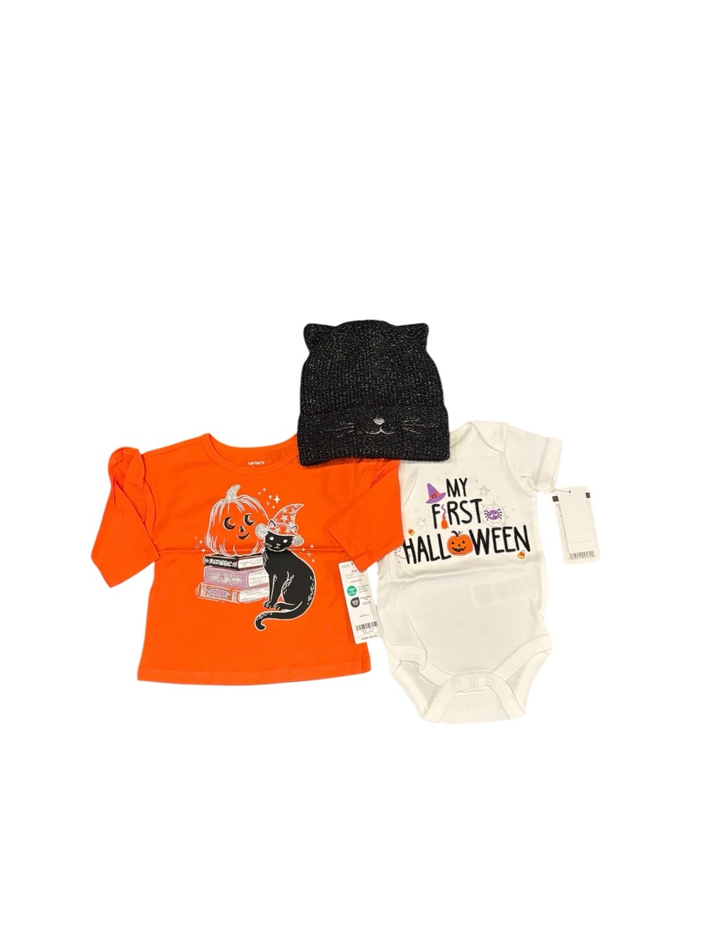NWT 3M Halloween lot, Carter’s, Baby Starters and Baby Gap